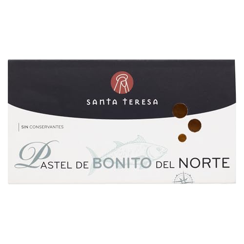 Santa Teresa - Pastel De Bonito del Norte - 100% Natural, Elaborado Artesanalmente Sin Aditivos, Sin Conservantes. 170 Gramos