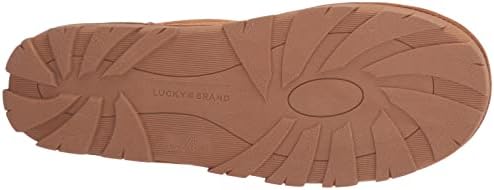 Lucky Brand Women's Dweller Bootie Ankle Boot, Cognac, 6 | Image 3