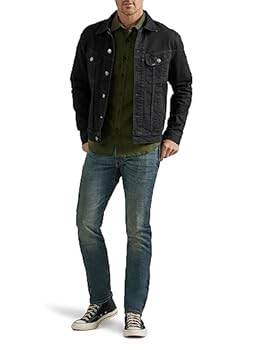 Lee Męska legendarna klasyczna kurtka jeździecka, Nadbarwnik