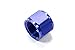 FRAGOLA Blue Aluminum 12 AN Cap P/N 492912