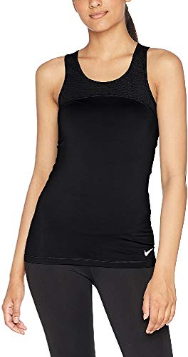 Nike Pro Hypercool Débardeur, Pure Platinum/Noir, XL