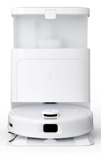 ECOVACS DEEBOT N30 PRO OMNI Robot Aspirapolvere Lavapavimenti, 10000Pa, Mopping Adattivo dei Bordi, ZeroTangle, Lavapavimenti ad Acqua Calda, Asciugatura ad Aria Calda, 9mm Sollevamento Mop, Bianca - Immagine 1