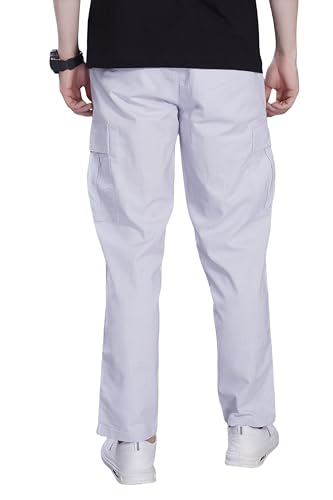 Image of DIVISIVE Men's Loose Fit Linen Blend Cotton Cargo Pants