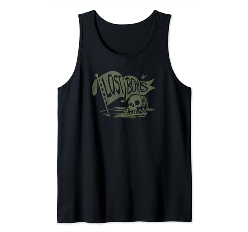 Débardeur Disney Peter Pan Lost Boys Banner Logo en coton col rond pour fan