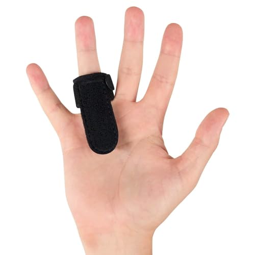 Ferula para Dedo en Gatillo, Ajustables Férulas para Dedos Pulgar, Indice, Corazón, Anular y Meñique, Protector Dedos Mano Ferula Dedo para Artritis y Tendinitis, Unisex Férula de Sujeción para Dedos