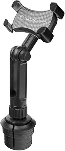 ToughTested Boom Cup Holder Phone Holder for Car - Adjustable Cell Phone Mount, No Vibration Heavy Duty Bendable Boom Arm, Expandable Grip, 360 Rotation with Quick Release Button, Case Friendly Design