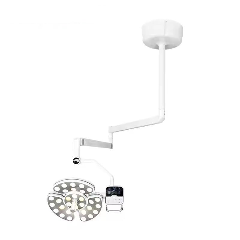 Dental 32W 30 LEDs Cold Shadowless Operating Light 360 Degrees Rotation Ceiling-Mounted Surgical Exam Lamp
