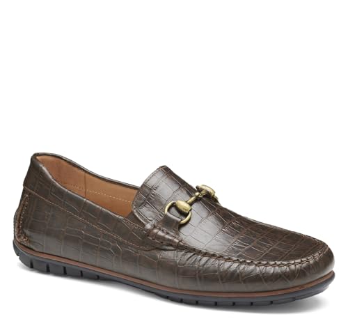 Johnston & Murphy Cort 2.0 Bit Loafers, Casual Dress Loafer for Men, Slip-On Moccasins