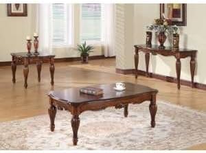 Dreena Collection 3pc Set: Coffee & 2 End Tables