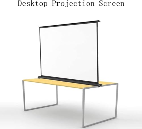 Pantalla de proyector de dominadas retráctil portátil ligera interior exterior para videoproyector 2