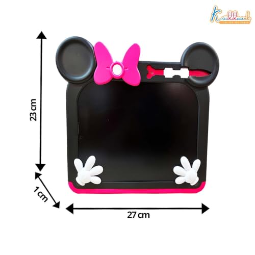 Image of Minnie LCD Writing Magic Tablet 9 Inch, Electronic Drawing Pad for Kids, Preschool Education Toy, Toddler Travel Game for Boys & Girls, Birthday Gift for 3 4 5 6 7 8 9 Year (Pink)