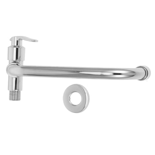 Vaguelly Grifo Frigo De Cocina De Cobre Cepillado Monomando Con Mango Giratorio Para Fregaderos y Uso Diario Cocina