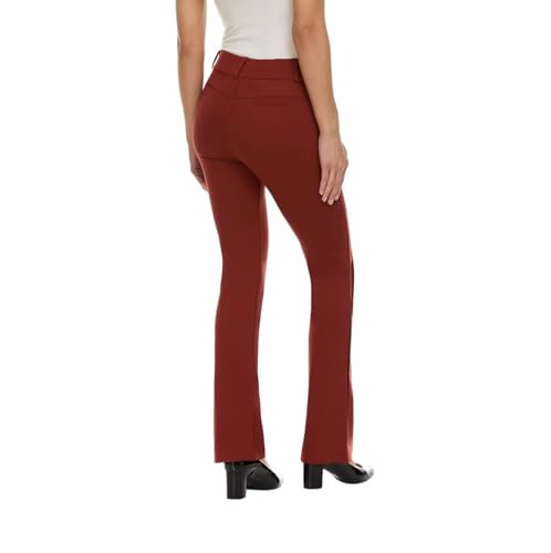 ZayWay Women's Stretch Bootcut Dress Pants with Pockets - Wear to Work - Ponte Treggings4