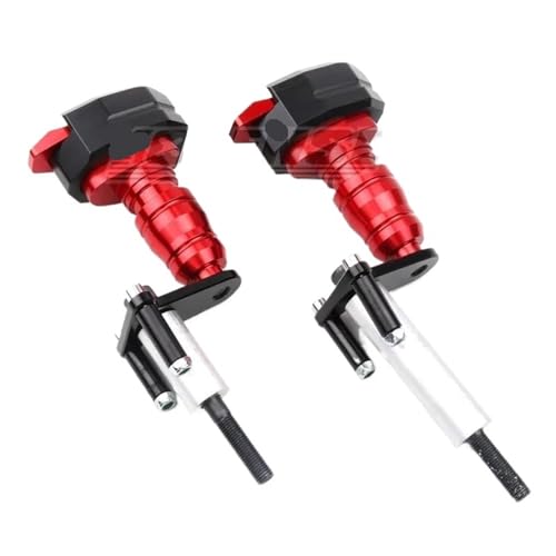 �I�[�g�o�C �ɓK�� NINJA 500 NINJA500 Z500SE 2024 2025 �o�C�N�p �����h�~ �t���[���X���C�_�[ �t�F�A�����O�K�[�h �N���b�V���p�b�h �v���e�N�^�[(Red-LOGO 500)