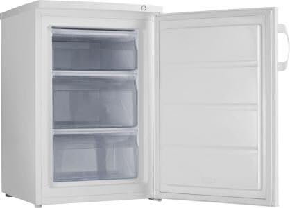 Gorenje F49DPW - Congelatore da tavolo, autoportante, classe di efficienza energetica D, 85 litri, volume totale/fermata della porta sostituibile, 40 dB(C), livello di rumorosità/altezza x larghezza x