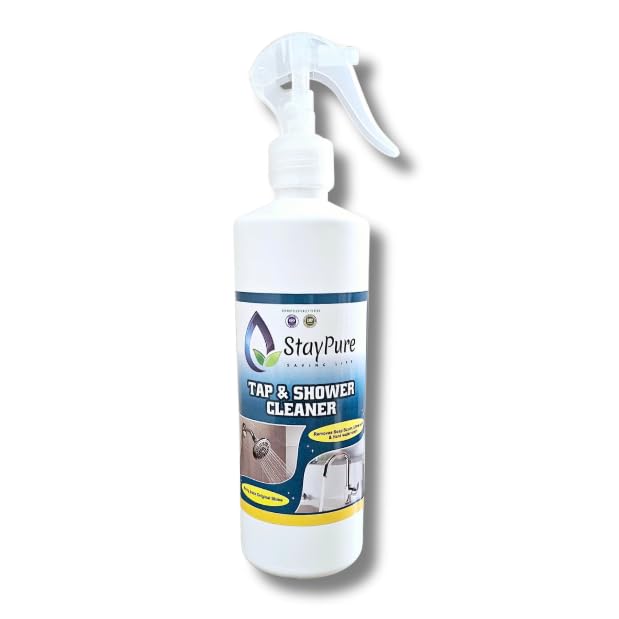 Stay Pure's Tap & Shower Cleaner (500 ML) | Powerful Limescale & Stain Remover for Bathroom Fixtures | All Purpose Cleaner Suitable for Bathroom-image-14