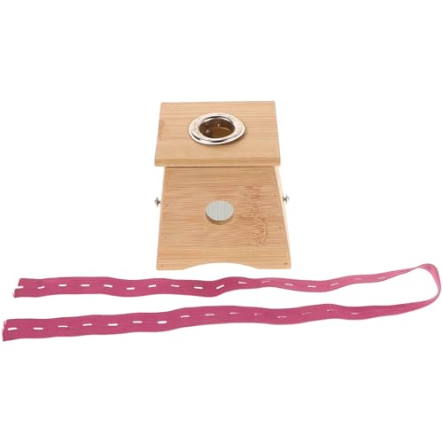 TOBBOMEY Caja de Moxibustión de Madera Portátil con Gran Capacidad Diseño de Agujero Único para Mejor Distribución de Calor Ligera y Versátil para Terapia Corporal Completa