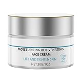 Crema Reafirmante Facial - Loción Hidratante 30g - Cuidado Facial Nutritivo para Rutina Diaria Mañana Noche Viaje Avión Usuarios de Maquillaje Hombres Mujeres Madres