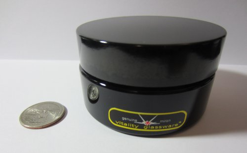 VioLiv 100ml Super Wide Storage Jar, Violet Glassware