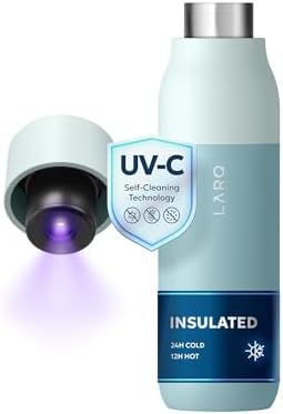 LARQ PureVis Smart Self-Cleaning UV Insulated Stainless Steel Wat...