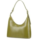 Liziblloy Green Purse Small Leather Shoulder Bag for Women Trendy Purses 2025 Cute Mini Vintage Hobo Handbags Underarm Bag