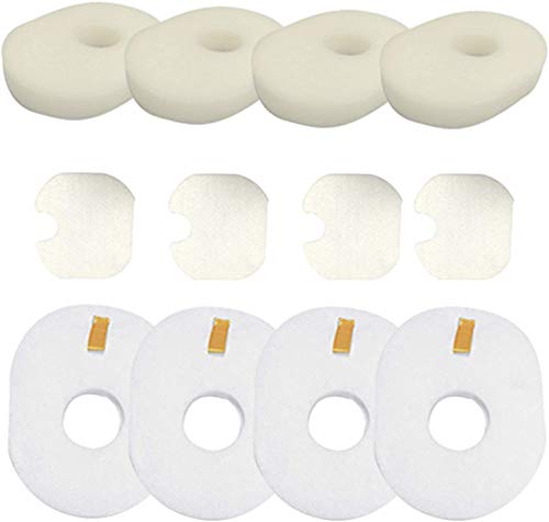 Amyehouse 2 Packs Replacement Foam & Felt Filter Set for Shark Rocket Ultra Light HV300 HV310 HV301 HV302 HV303 HV305 HV308 HV300W UV450 Vacuum,Part # XFFV300 & 1080FTV320