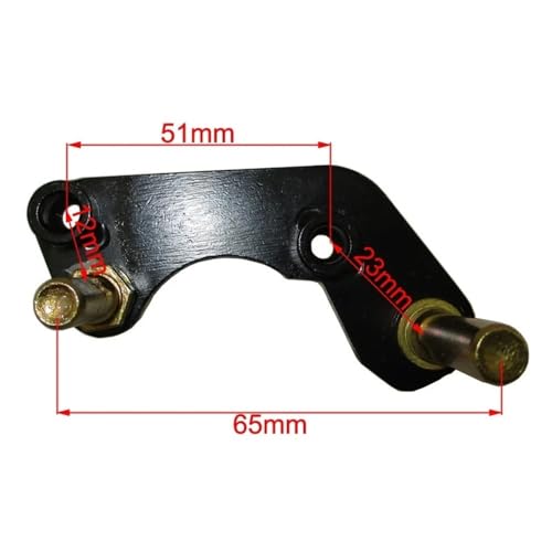 Support d'étrier de frein avant adapté aux vélos Pit Dirt - 2