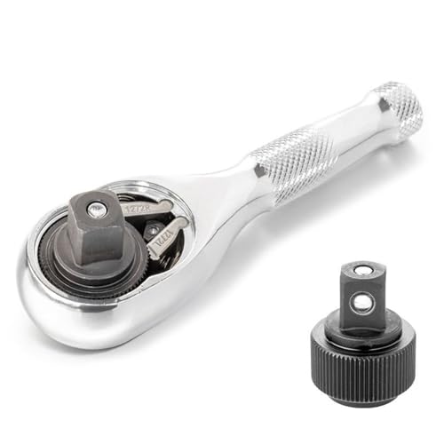 Conjunto de llave de trinquete compacto: solucione averías de neumáticos en su hogar 7