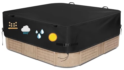 Joymo Cover for Hot Tub,Waterproof Covers for Hot Tub Replacement