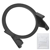 241688401 Refrigerator Ice Chute Assembly Compatible with Frigidaire Electrolux Ice Maker, Flap Ice Door Bracket Replacement #241688501 241688701