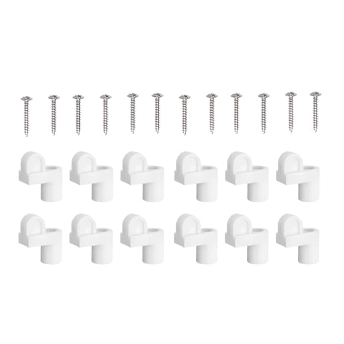 Clip di fissaggio per finestra – fissaggio sicuro e resistente per telaio con viti, clip di fissaggio per finestra tempesta, per casa, dormitorio, ufficio, camera da letto, soggiorno