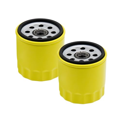 Brlyeeanze 2 Pack 52 050 02-S Oil Filter Extra Capacity Fit for Kohler - M20, CV11 - CV22, CH11 - CH16, SV600 SV610 SV620 SV730 SV830 Engine 25 050 34-S Kh-25-050-25-s - Thumbnail 2