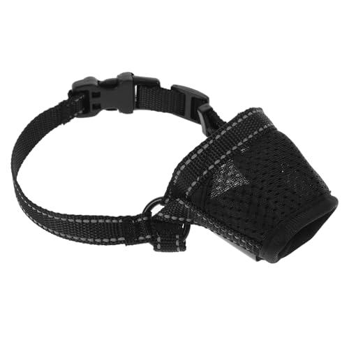 TOGEVAL Breathable Dog Muzzle Barking Walking Dog Mask Safe Material Prevents Biting and Chewing Easy to Clean