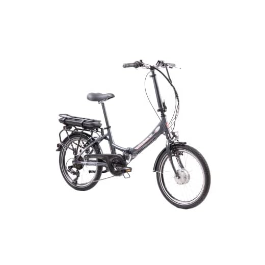 F.lli Schiano E-Star 20 pulgadas bicicleta electrica plegable adulto , bici electrico antracita, bikes eléctricas mujer hombre , eléctrica bicicletas carretera , plegables ebike adultos con bateria