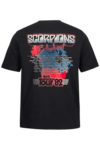 T-Shirt Scorpions JP 1880 anti-serrage coton extensible grandes tailles homme - 4