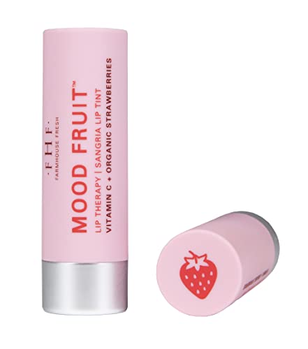 Farmhouse Fresh Strawberry Mood Fruit Lip Therapy, 0.12 Oz. #TOP2
