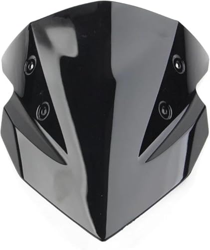 Pare-brise pour moto Z400 supprime les turbulences bulle de voyage noire rigide 2018-2022