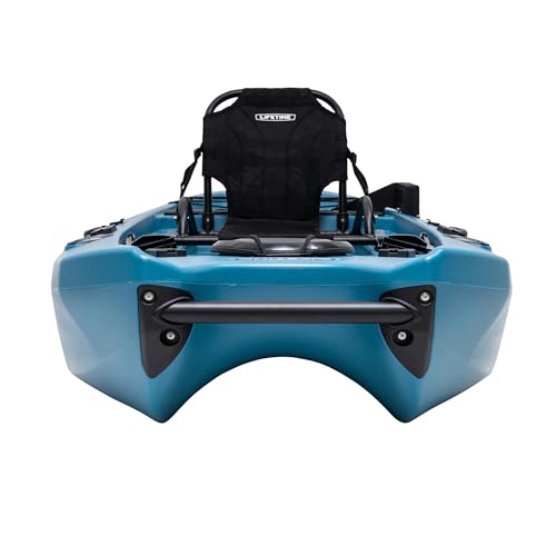 Lifetime Manta Angler Kayak 10', Stand-Up Fishing Kayak, 6 Rod Holders, Adjustable Seat, Blue - Thumbnail 4