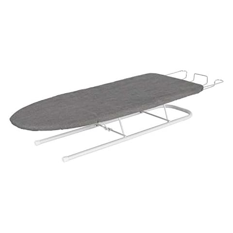 Honey-Can-Do Tabletop Ironing Board, Gray BRD-09015 White Cover