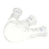 SOLUSTRE 3 Drei Flaschen Laborflasche Mehrhals-destillationsapparat 100ml Kochkolben Siedekolben Mit Rundem Boden Rückflusskolben Flaschenbehälter Laborgeräte Weiß Glas Heizung Lieferungen