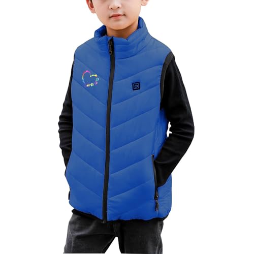 2025 Upgrade Heated Body Warmer for Boys Girls Kids Heated Vest 3 Adjustable Temperature 2 Heating Zones Heated Gilet4