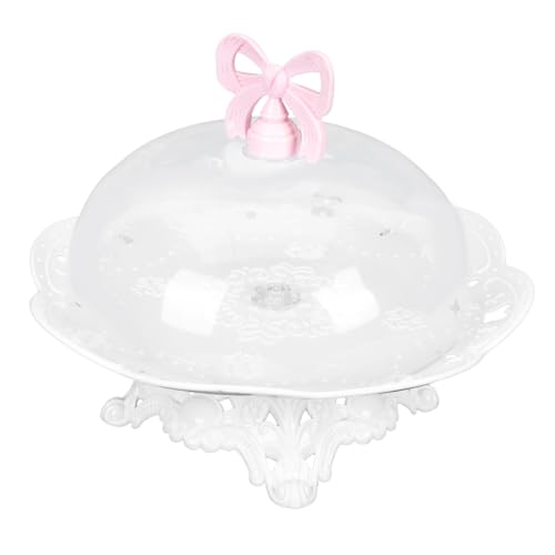 TIDTALEO 1 Set Snack Serving Tray Portable Abs Fruit Display Stand for Parties Picnics and Events Elegant Dessert Cake Holder for Afternoon Tea and Gatherings