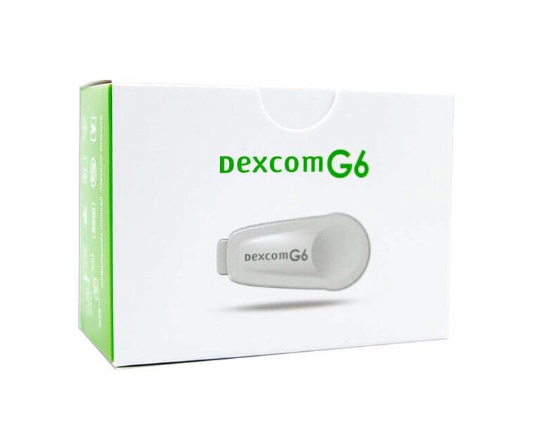 Dexcom G6 Trasmettitore glucosio per diabete, 1 pezzo, misura glicemia, grigio