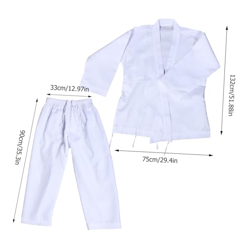 Costume karaté léger et résistant à l'usure en polyester - 2