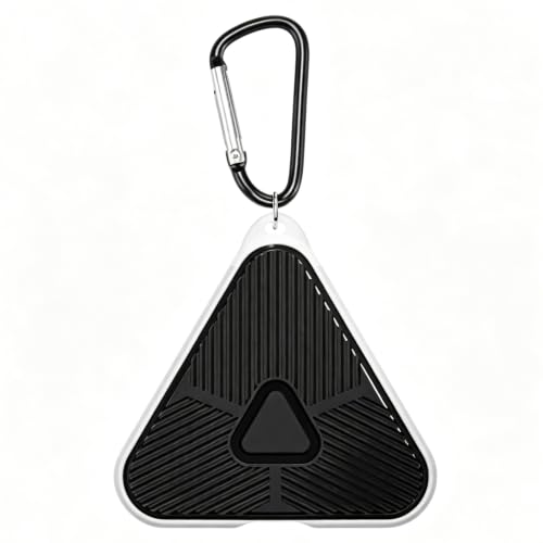 Pulse Tick Repellent Device USB-C Rechargeable Ultrasonic Tick Repellent Device Lightweight Clip-On for Hiking Camping & Outdoor Use (Black)