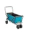 Produktbild Uquip Strand Bollerwagen Buddy Handwagen Transport Karre Garten Wagen Faltbar Blue/Grey