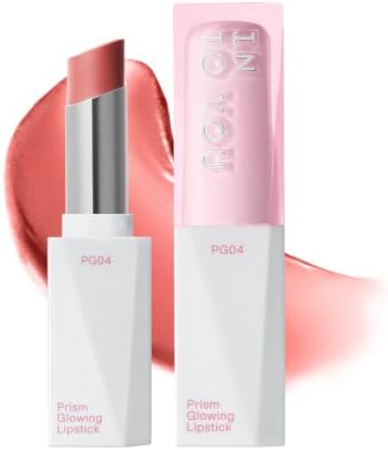 INTO YOU High-Shine Glossy Lipstick, Moisturizing Mirror Shine Lip Color with Nourishing Squalane, Lightweight Buildable Lipstick for Smooth, Fuller-Looking Lips, PG04