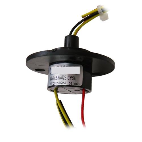 Anillo colector de alta corriente SRM022-3 de 3 canales 5A para rotación continua sin enredos