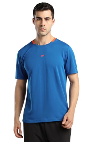 Image of Reebok Men's Sport T-Shirt - Moisture Wicking Sports T-Shirt | Workout Running Training Tshirt for Men's | Half Sleeve Active Tee