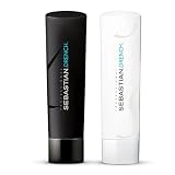 Sebastian Professional Drench Shampoo & Conditioner, Deep Moisturizing, For Chemically Treated Hair, Bundle Set, 8.4 fl oz,